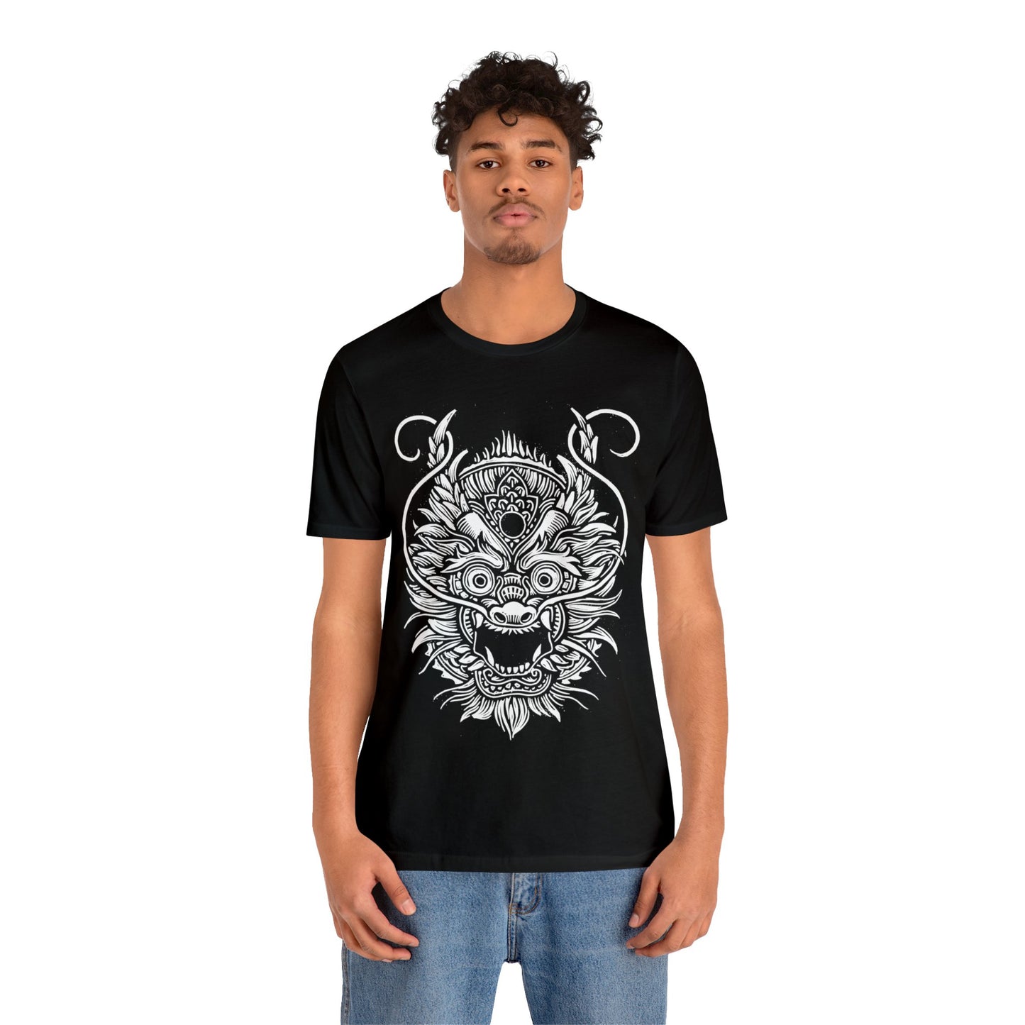 Dragon Face Unisex Jersey Short Sleeve Tee