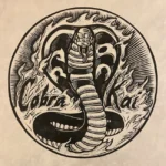 Cobra Kai Block Print