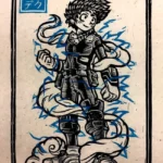 Deku Block Print