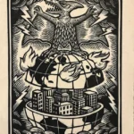 Driven Underground Block Print