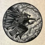 Elphaba Block Print