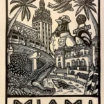 Miami Block Print